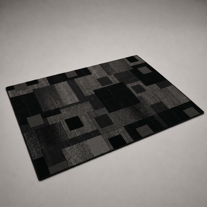 Nordic Geometric Area Rug detail