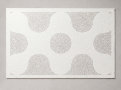 Modern Trellis Area Rug detail
