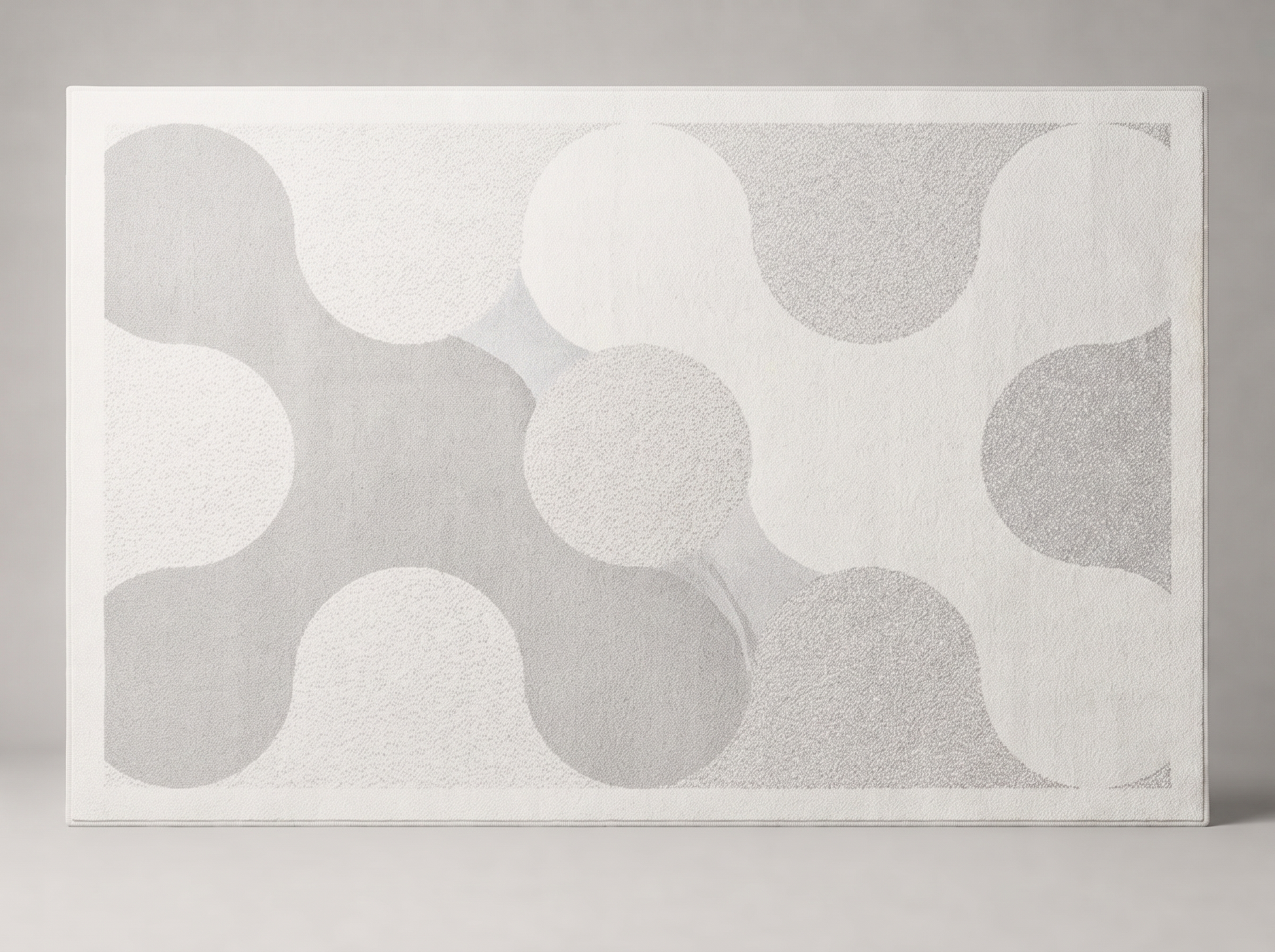 Modern Trellis Area Rug in room