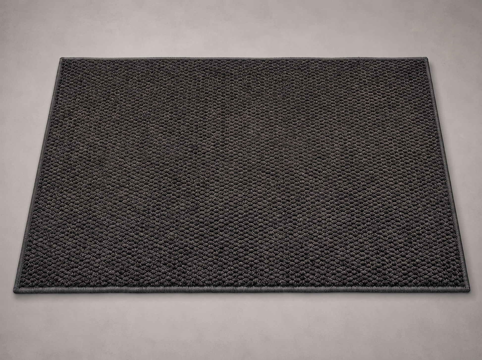 Diamond Weave Area Rug in room