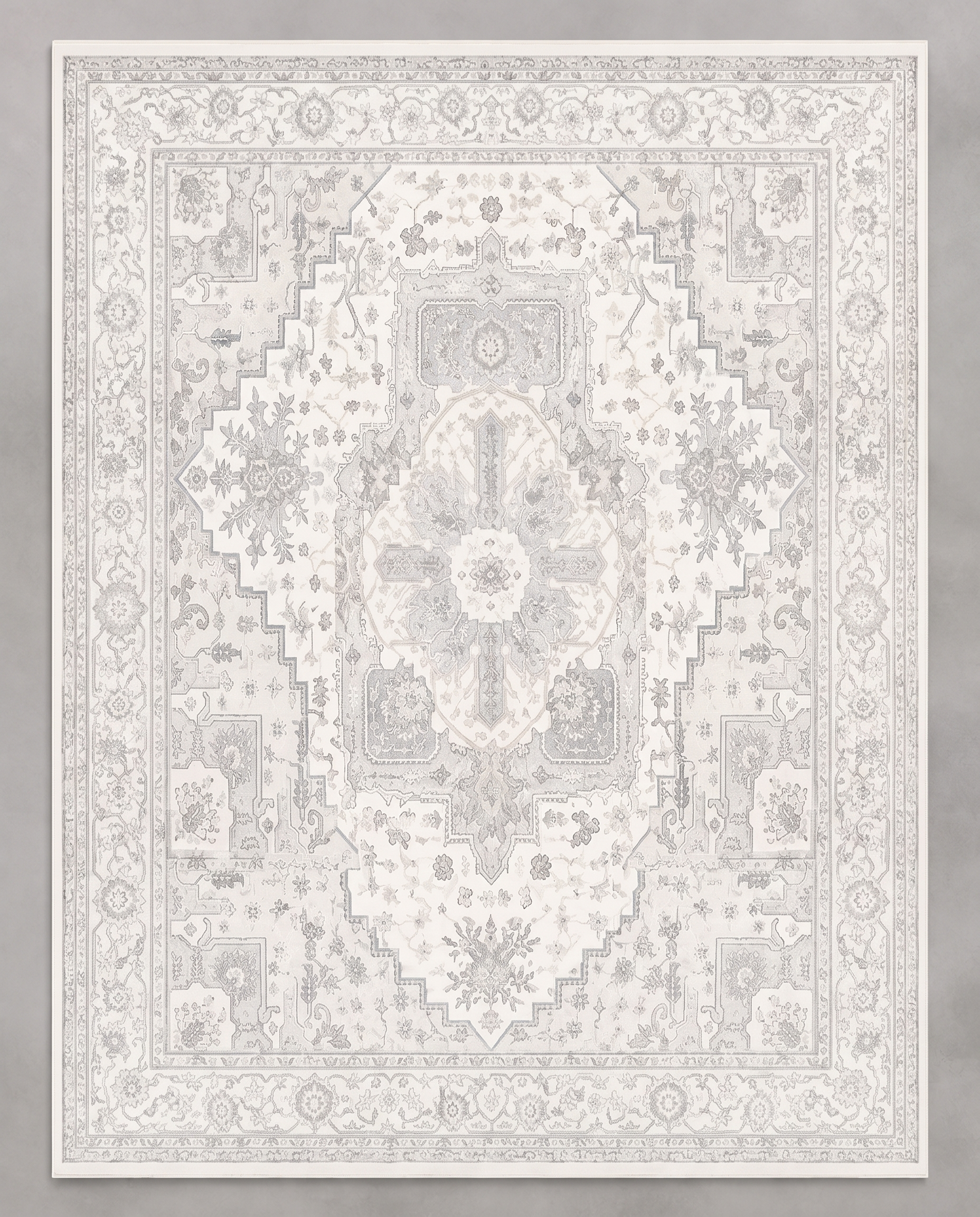 Boho Geometric Area Rug detail