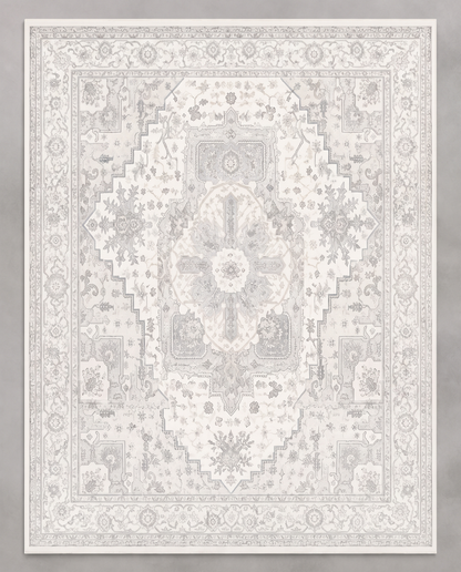 Boho Geometric Area Rug detail
