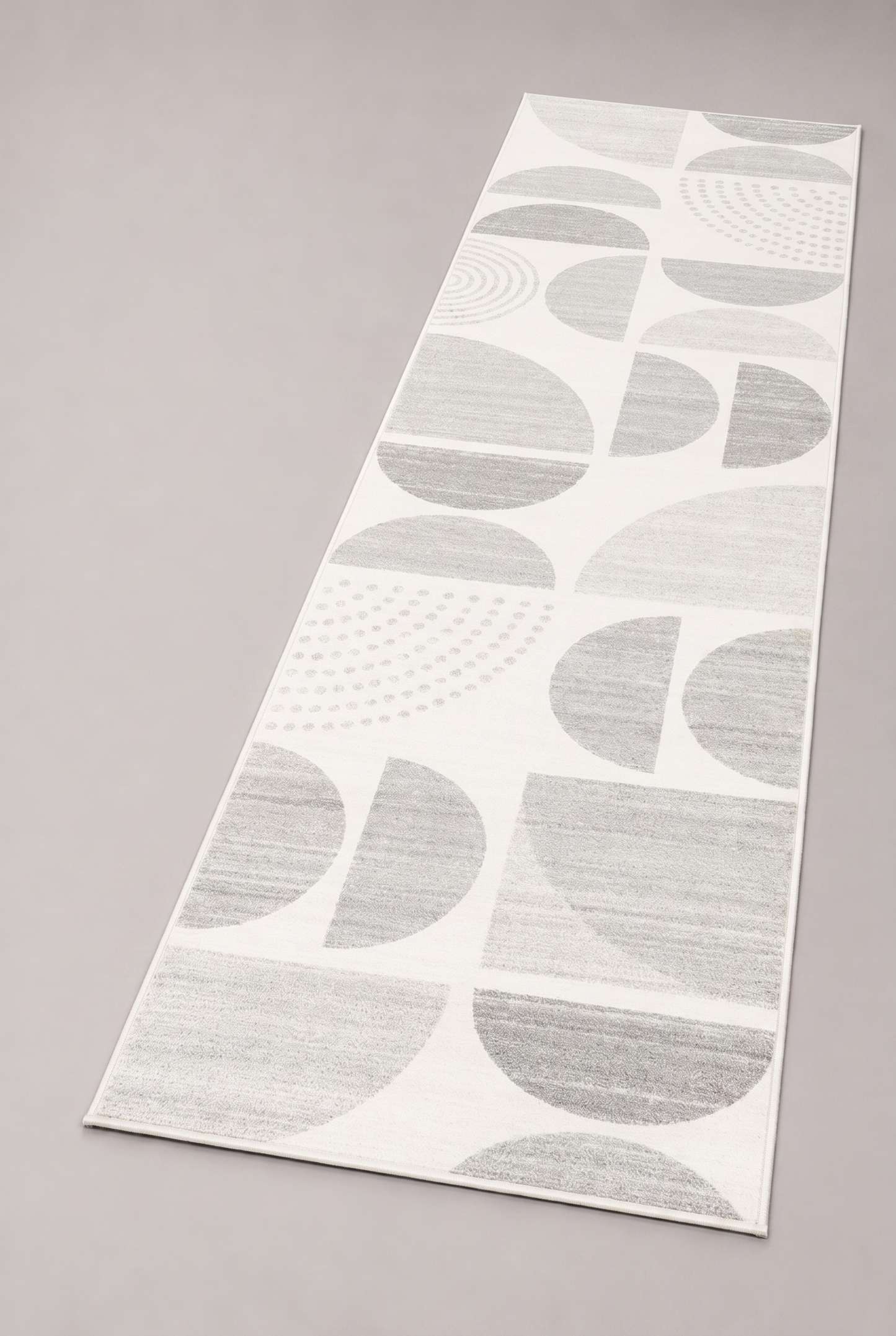 Geometric Kitchen Runner Rug detail