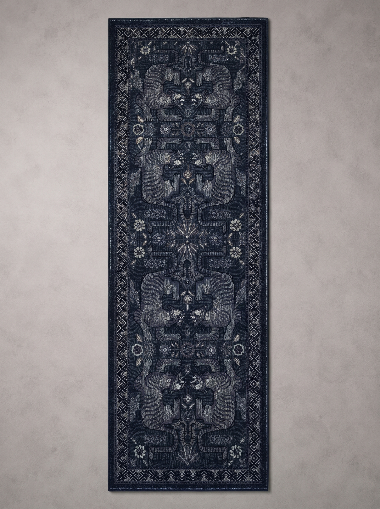 Vintage Distressed Runner Rug