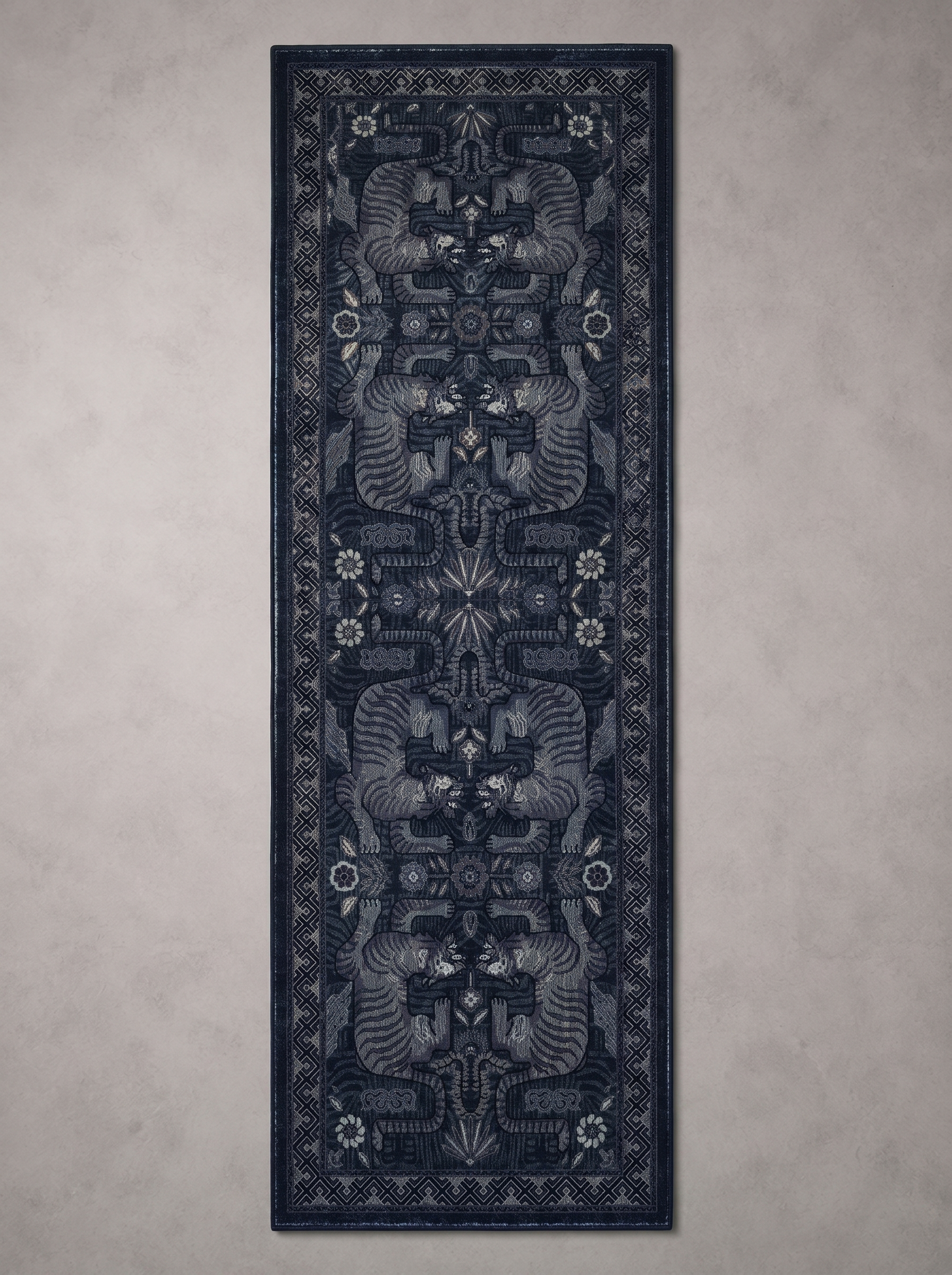 Vintage Distressed Runner Rug