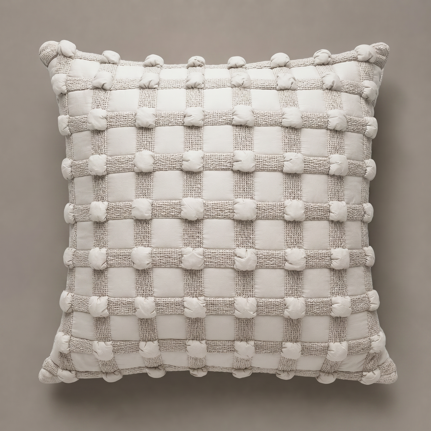 Modern Geometric Cushion Cover detail