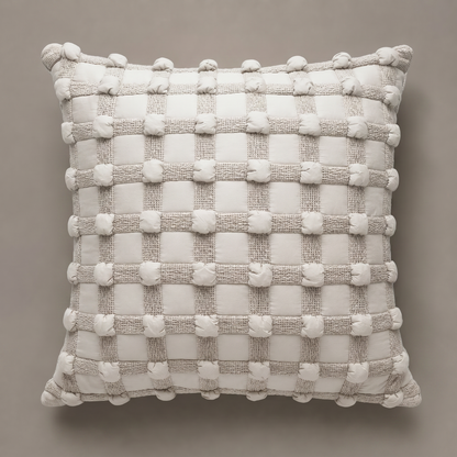 Modern Geometric Cushion Cover detail