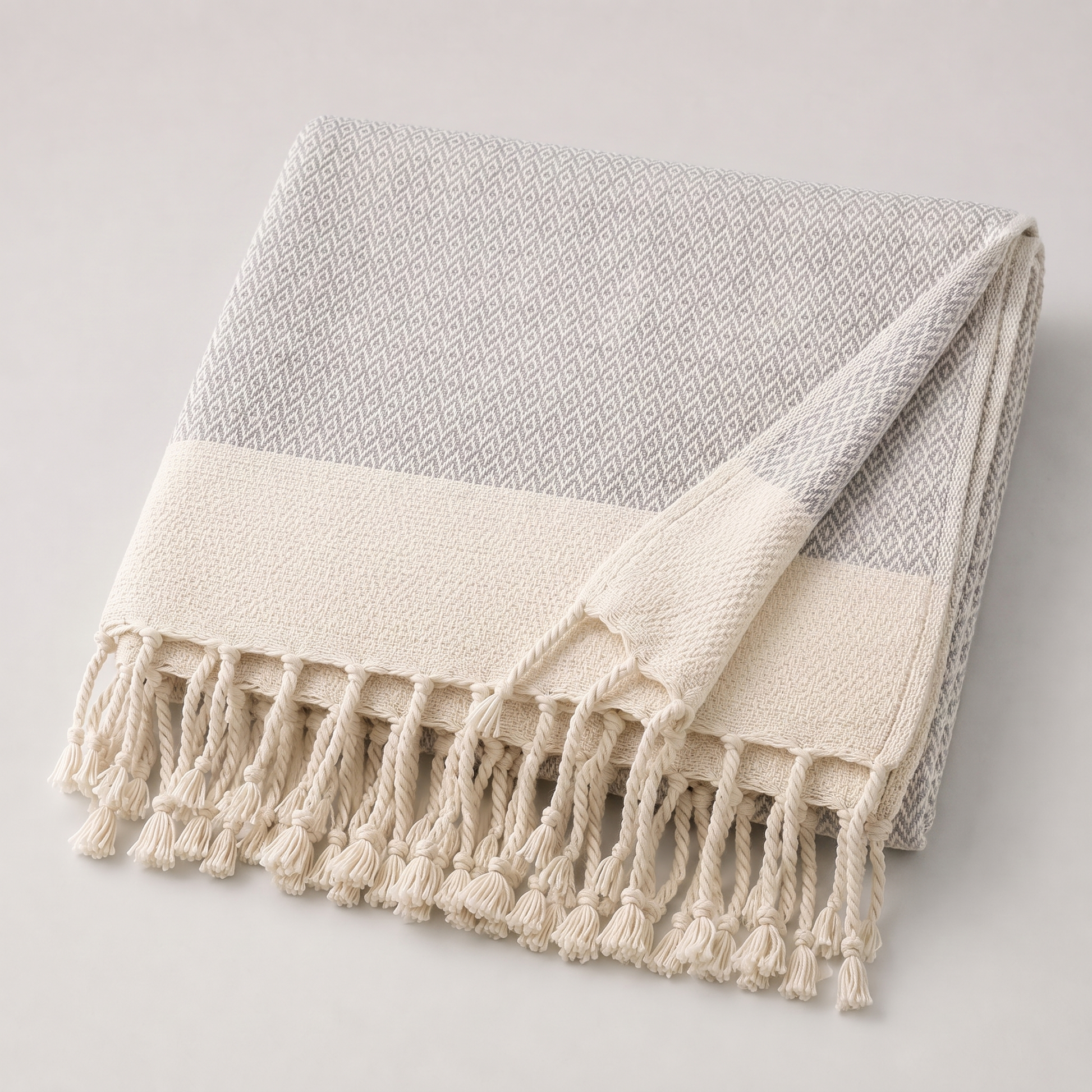 Textured Woven Throw Blanket